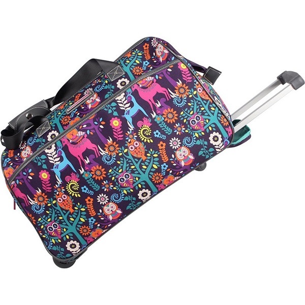 BFNJ204 Casual print travel trolley bag